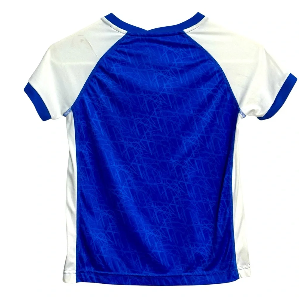 Umbro Kids Jersey in Blue and‎ White L10/12